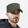 Nuevo sombrero plano de malla transpirable para primavera y verano, protección solar de secado rápido, visera solar fina, sombrero de moda versátil con letra tridimensional
