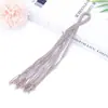Llavero de Cuerda Trenzada Racimo de Uvas Bodhi Colgante para Bolso Kit de Materiales Hechos a Mano DIY Borla Accesorio para Bolsos Hecho a Mano Cuerda para Colgar