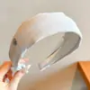 Pinza para el cabello de ala ancha de alta gama, elegante, a la moda, diadema, tocado para mujer, nuevo 2026, calavera superior gris, diadema versátil