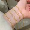 Atacado de fábrica pequeno vermelho departamento explosões natural água espuma jade cabaça pulseira s925 prata incrustado nicho pequeno fresco alto