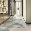 Alfombra Estampada para Pasillo de Hotel, Corredor, Escaleras, Salón de Banquetes, Salón de Belleza, Retardante de Llama, Alfombra de Piso Completo, Instalación Puerta a Puerta