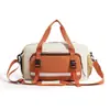 Bolsa deportiva y de fitness de gran capacidad para mujer, bolsa casual para entrenamiento de natación, separación de húmedo y seco, bolso de mano para viajes de corta distancia