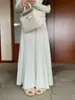 Falda Plisada de Punto para Mujer, Otoño e Invierno, Cintura Alta Elástica, Adelgazante, Casual, Versátil, Falda Larga de Línea A con Caída