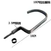 Colgadores de tienda de ropa pinza para pantalones gancho cuadrado de acero inoxidable colgador de madera colgador de plástico colgador de pantalones largo