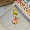 Llavero Creativo de Paleta con Patrón de Frutas, Estilo Dulce y Femenino, Juguete Realista de Comida, Colgante para Bolso Pequeño, Mismo Estilo para Mejores Amigas