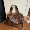 Bolsa de Viagem Portátil Tendência Legal para Mulheres 2026 Novo Estilo Coreano Casual Bolsa de Fitness Grande Capacidade Bolsa Esportiva Bolsa de Bagagem