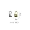 Celebridad en línea Fujia Qianjin tamaño grande pequeño clavo de bloqueo joyería tridimensional súper mini decoración de clavo de cerradura de llave venta al por mayor