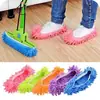 Cubrezapatos para Limpiar el Piso, Cubrezapatos Perezosos para Uso en Casa, Limpieza de Pisos de Madera, Pantuflas Cerradas, Pantuflas Mopa Cálidas y Silenciosas