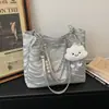 Bolso de trabajo y para el día a día de mujer estilo coreano, nuevo bolso de hombro de moda versátil para el verano de 2026, bolsa tote de gran capacidad