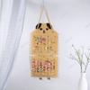 Bolsa Colgante de Fieltro Transfronteriza para Joyería, Accesorios para el Cabello, Bolsa de Almacenamiento, Estante Organizador de Pasadores y Gomas para el Cabello Montado en la Pared
