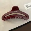 Dulce pinza de tiburón retro para cabello voluminoso, accesorio de pinza para el cabello grande, nuevo y lindo pinza de garra con moño 2026