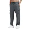 Pantalones Casuales Deportivos y de Fitness de Verano para Hombre Amazon, Pantalones Cargo Rectos Versátiles de Moda