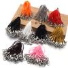 Cinto de tecido colorido, anel duplo, suporte para celular, faça você mesmo, brinquedo multicolorido, capa para celular, acessórios para cinto de pendurar, atacado