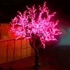 Lâmpada criativa de árvore de flor de cerejeira Origin Supply Lâmpada LED de árvore de flor de pessegueiro Lâmpada LED de árvore decorativa de flor artificial para exterior