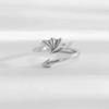 Anillo Original de Moda Simple Alas de Ángel Diablo Pareja Hombre y Mujer Anillo Estudiante Regalo Creativo Personalizado