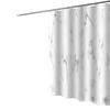 Suministro Directo de Fábrica Cortina de Ducha Engrosada Impermeable y Resistente al Moho Simple para Baño Hotel Estilo Mármol con Gancho