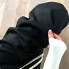 Calça larga emagrecedora feminina primavera e verão solta cintura alta grão de arroz bufante casual feminina todas as combinações drapeado reto longa