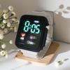 Punto de Fábrica Nuevo Modelo de Corazón Reloj Cuadrado Deportes al Aire Libre Led Reloj Digital para Estudiantes Venta al por Mayor P1
