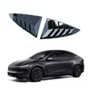 Adequado para 25 Teto Solar Traseiro, Saídas de Ar do Vidro Traseiro, Decorações Externas Triangulares Traseiras do Tesla Model Y