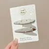Pinza para el pelo parte trasera de la cabeza pinza lateral para mujer pinza bb simple pinza de horquilla pinza pinzas para el pelo pinza de una palabra fijación de cabellos sueltos flequillo accesorios para el pelo