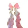 Banda para el cabello para niños Lazo de arcoíris para niña Pinza para el cabello trenzado Tocado Cinta para cola de caballo Horquilla Accesorios para el cabello de primavera y verano para niñas
