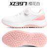 Zapatos de golf PGM para otoño e invierno, para mujer, impermeables, antideslizantes, con tacos, deportivos, ligeros y acolchados, sin clavos.
