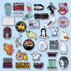 Liquidación Caricatura Personaje Forma Divertida Serie Animales Set Insignia Aleación Barniz para Hornear Ropa Broche Accesorios