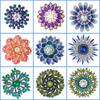 Nueva Moda Francesa Exquisito Broche de Girasol Artesanía Pesada Temperamento Elegante Broche para Mujer Accesorios de Vestimenta Venta al por Mayor