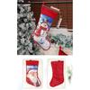 Adornos navideños transfronterizos con dibujos creativos, medias navideñas, decoración para chimenea, bolsas de regalo, adornos colgantes navideños.