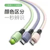 Cable de datos tres en uno de carga rápida 5A, silicona líquida, un cable para tres cargas, adecuado para teléfonos móviles Android Apple tipo C