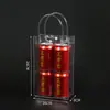 Bolsas de Regalo Transparentes de Plástico PVC con Impresión de Logo Personalizado para Bolsas de Empaque de Regalo de Pastel de Luna del Festival de Mediados de Otoño