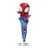 Novo Balão de Filme de Alumínio Modelo Desenho Animado Nezha Vara de Mão Clipe Balão Decorativo para Festa de Aniversário Infantil
