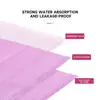 Tapete de Mesa Descartável para Nail Art e Extensão de Cílios Venda Quente Transfronteiriça Colorido Dupla Camada Impermeável à Prova de Óleo Tecido de Tapete de Mesa Não Tecido para Nail Art