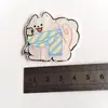 Nuevos Accesorios Acrílicos de Gato Estilo Ins Lindo Japonés y Coreano Pasador Decoración para Zapatos DIY Cachorro Acrílico Simple