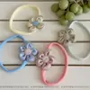Calidad Estilo Coreano Nueva Diadema de Flores para Niños, Dulce y Versátil, No Daña el Cabello, Lazo para el Cabello de Moda, Cuerda para el Cabello y Lazo para el Cabello