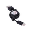 Cable de datos telescópico tipo C al por mayor de fábrica para Huawei Android interfaz universal cable de carga extensible cable extensible