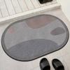 Alfombra Absorbente de Lujo Ligero de Mármol y Barro de Diatomeas, Felpudo para Baño, Felpudo Antideslizante para Puerta de Baño, Alfombra de Secado Rápido para Inodoro