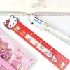 Set Creativo de Regla Acrílica Regla Sanrio Regla para Estudiantes Carto Kappibala Regla Mecedora de Descompresión Perro Pacha