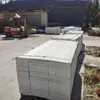Muro Cortafuego Ignífugo de Vidrio de Roca de Magnesio Belleza Ignífuga Panel Sándwich de Acero Color Aislamiento de Cinco Niveles Muro Cortafuego Partición de Sello de Hueco Vertical Hecho a Mano