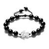 Pulsera de la suerte de plata esterlina 990 pura Xingcheng, pulsera de cuerda roja retro de estilo chino, nicho de alto sentido
