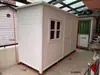 Casa de madeira removível à água anticorrosiva armazenamento pátio celebridade da internet móvel infantil casa pequena sala de armazenamento pavilhão para animais de estimação