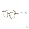Gafas Muku: Armazones de Gafas de Moda y Tendencia, Lentes Planos Redondos y Ovalados, Adecuados para Hombres y Mujeres con Miopía