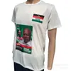 Fábrica de Processamento e Produção Personalizada Camiseta Jersey Simples Casual Masculina e Feminina Sublimação Eleição Camisas Publicitárias