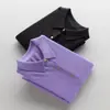 Nuevo Cardigan de Punto Fino 100% Cachemir Primavera/Verano 2026 Cuello Polo Chaqueta Versátil Color Sólido para Mujer