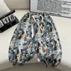 Calça Antimosquito Infantil 2025 Verão Novo Estilo Respirável Estilo Fino Calça com Ar Condicionado para Meninos e Meninas Leggings da Moda Roupa Infantil