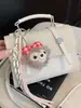 Moda Transfronteiriça Moda Retrô Britânica Bolsa Quadrada Pequena para Mulheres 2026 Nova Bolsa de Mão Tendência Popular Bolsa de Ombro Transversal