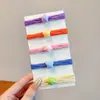 Argola de Cabelo Elástica Colorida de Doces para Meninas, Alta Elasticidade, Durável, Não Danifica o Cabelo, Acessório de Cabelo