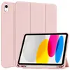 Adequado para capa protetora de tablet IPAD10 10.9 com slot para caneta suporte triplo capa macia magnética capa protetora de dormir