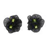 Flor de chifre de 3,5 cm acessórios de vestuário acessórios flor feita à mão DIY flor para cabelo acessórios de boneca flor