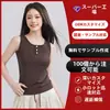 Camiseta de Botones Suave y Lisa de Tencel Lyocell, Estampado Personalizable, Corte Holgado para Mujer, Top para Ir al Trabajo